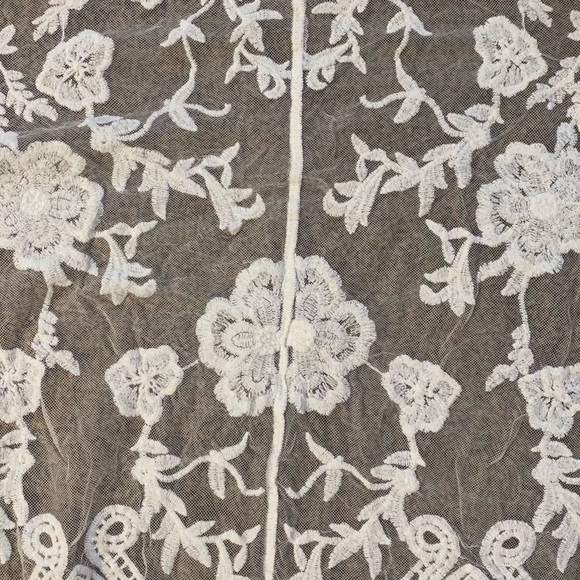 MAEVEN BRIDAL - Boho Lace Kimono / Bridal Lace Robe / Beach Cover-Up - Picture 14 of 15